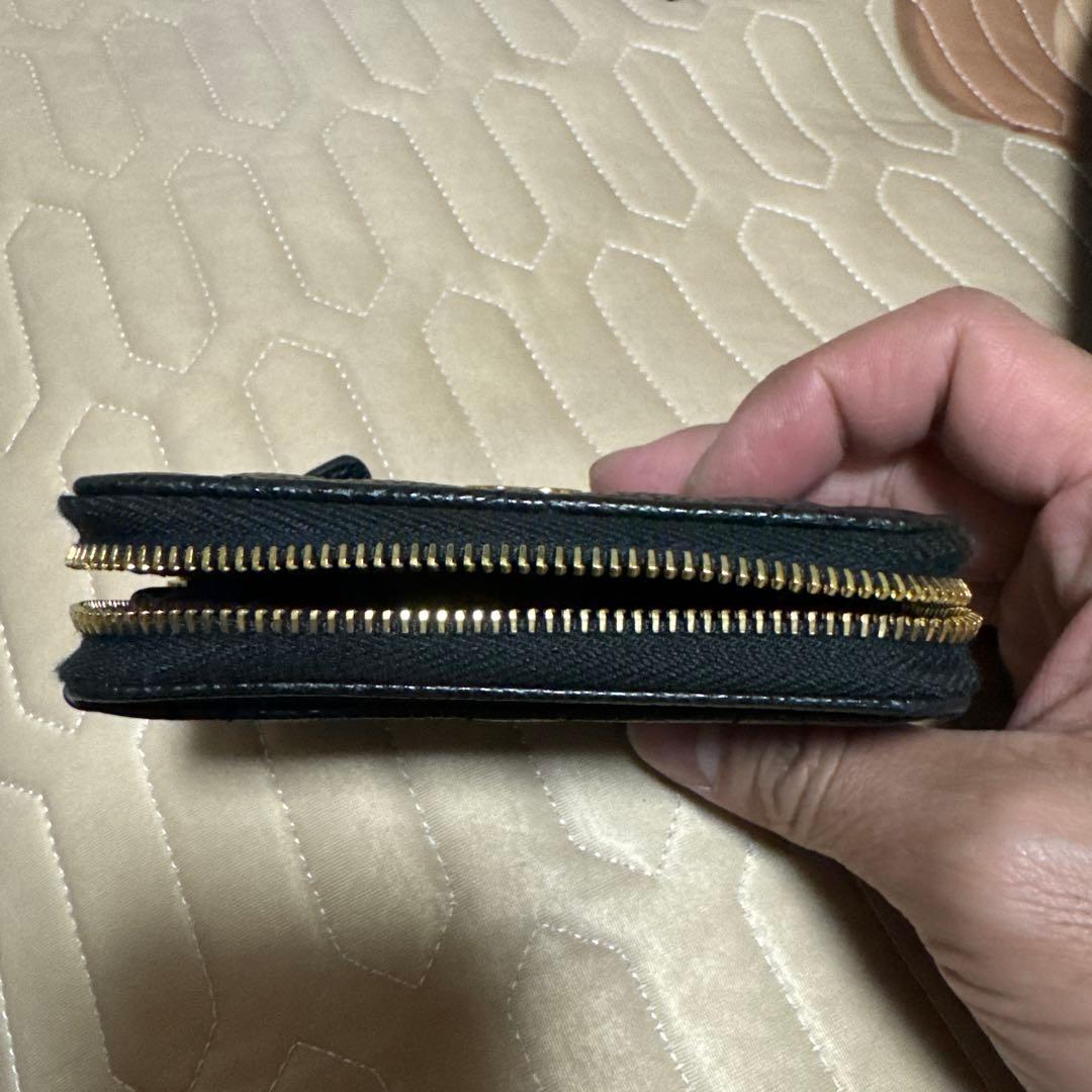 CHANEL ブラックレザー ケース AL2LXSPL