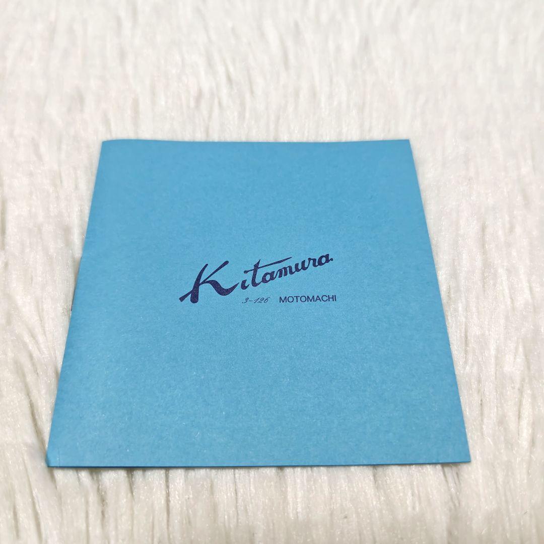 【極美品】キタムラ ショルダーバッグ 2way シュリンクレザー ロゴ刺繍