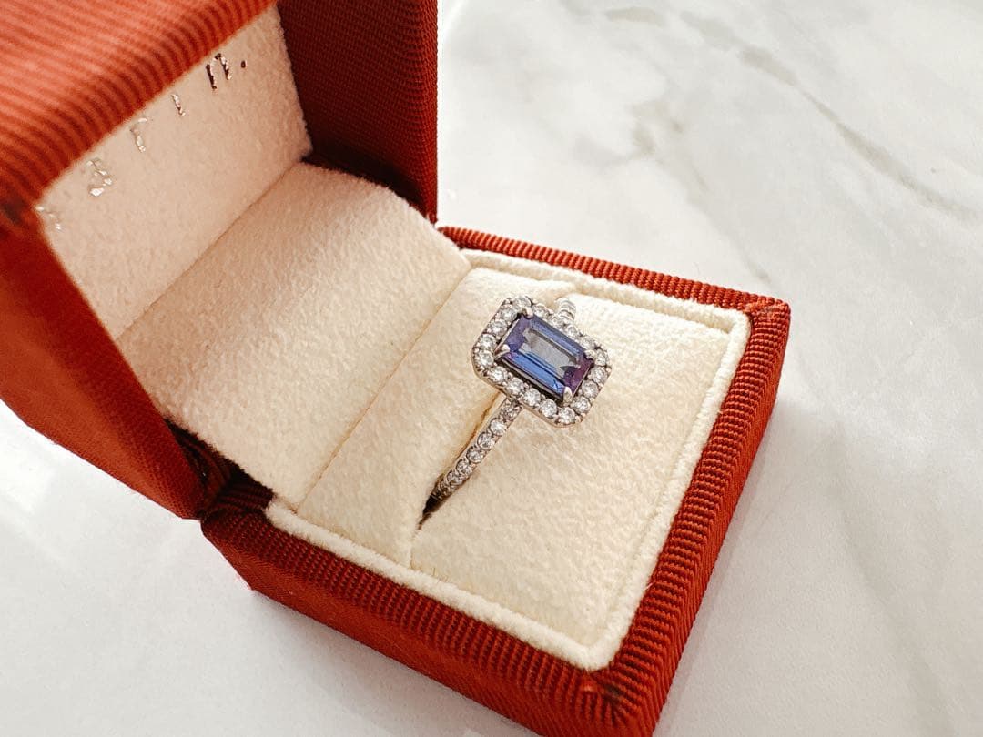 narin ナリン リング 指輪 タンザナイト ダイヤモンド 13号