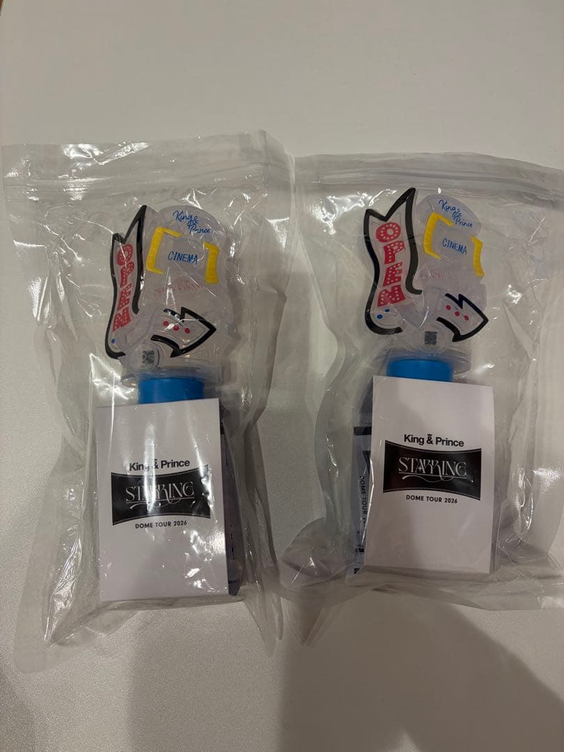 King & Prince STARRING 2026 キンプリ ペンライト×2 - メルカリ