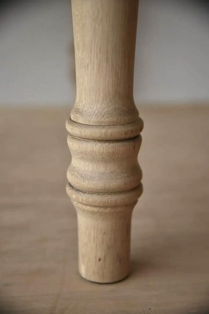 ストリップド家具　アンティークテーブル ろくろ脚テーブル　オークテーブル　古家具