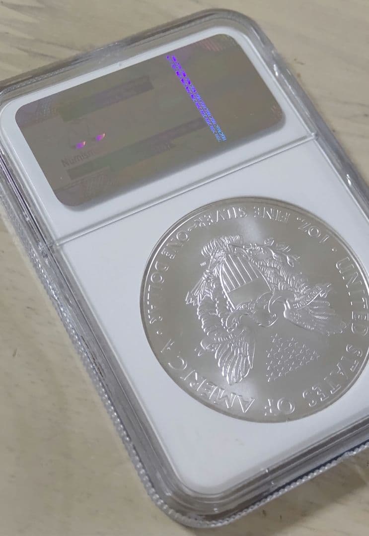 イーグル 銀貨 2010年 NGC PF70 プルーフ 最高鑑定 純銀 1オンス 1oz