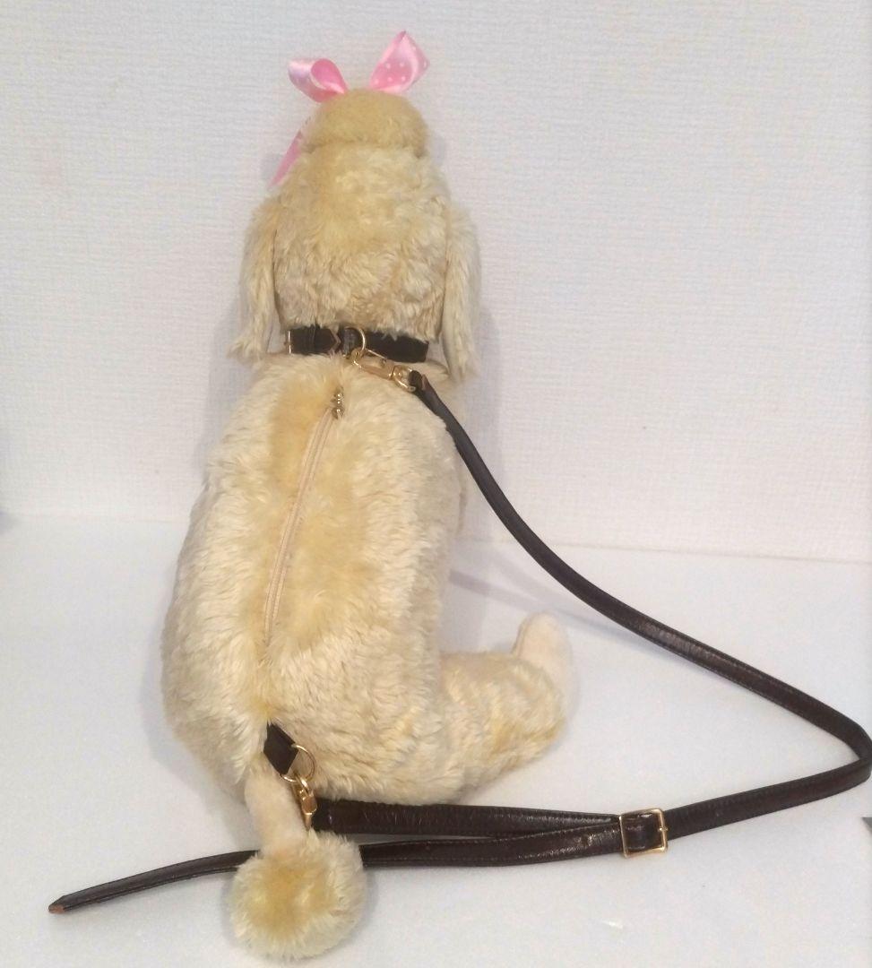MILK トイプードル ぬいぐるみ ショルダーバッグ BIG 犬 ヴィンテージ