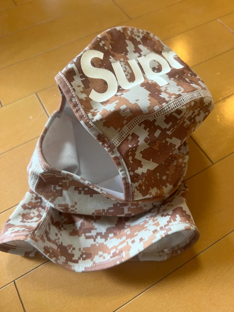 【Supreme】ヒート リアクティブ デジ カモ バラクラバ　タンカラー