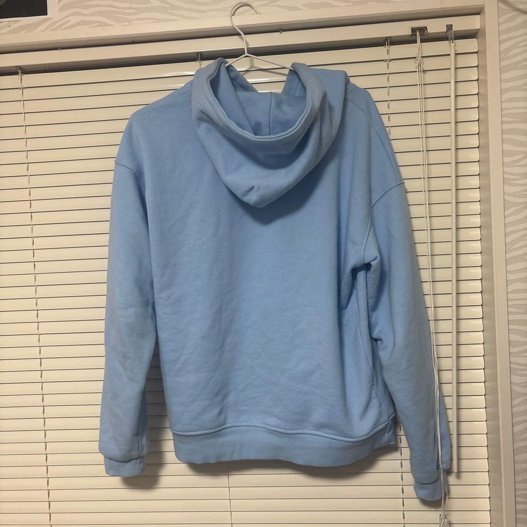 sp5der水色パーカーsサイズ