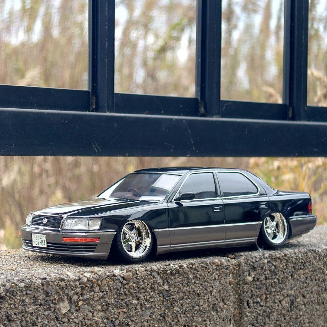 プラモデル　UCF11セルシオ トヨタ UCF11 セルシオ 4.0C仕様 Fパッケージ `92 (プラモデル