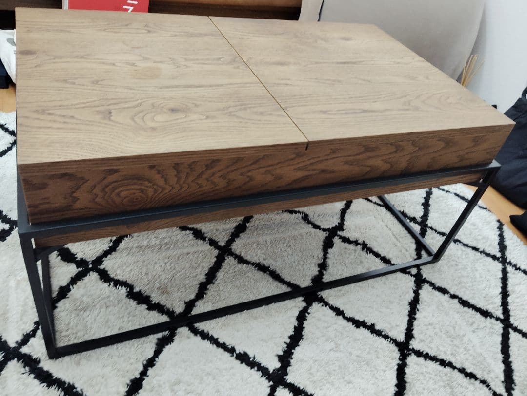 CRASHGATE　クラッシュゲート　ロージー リビングテーブル オーク