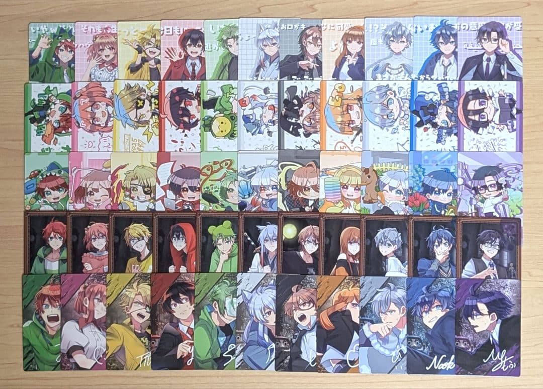 カラフルピーチ 展示会 トレカ からぴちミュージアム 55種フルコンプセット カラフルピーチ】5周年展 トレーディングカード｜カラフルピーチ