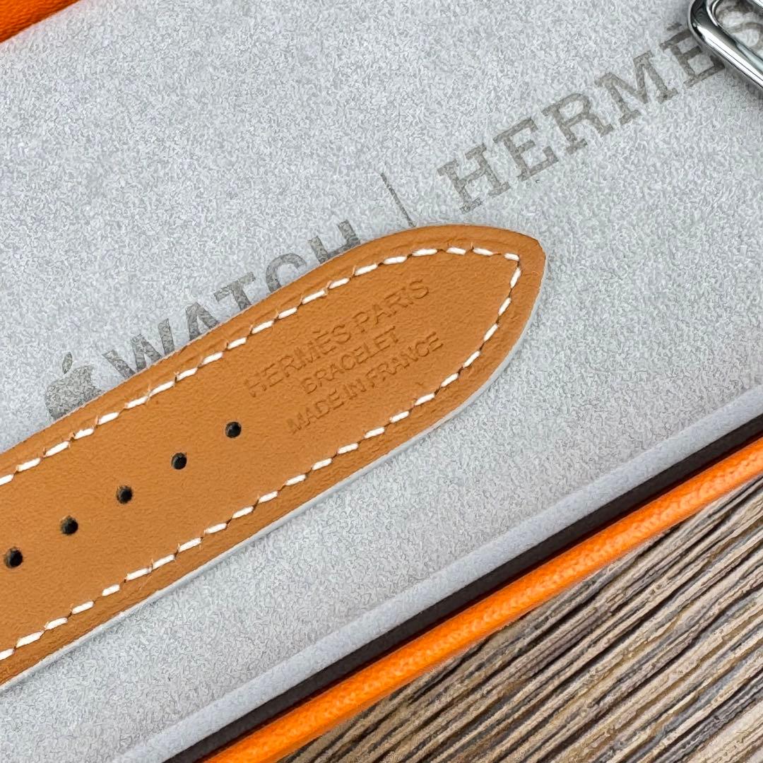 2514 ほぼ未使用Apple Watch エルメスホワイトレザー