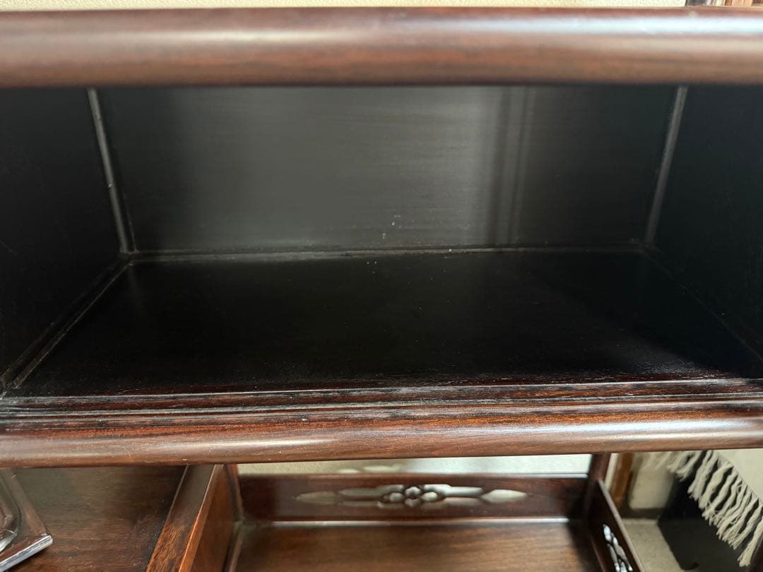 紅木 茶棚 茶箪笥 唐木 茶道具 送料込み251107 - メルカリ