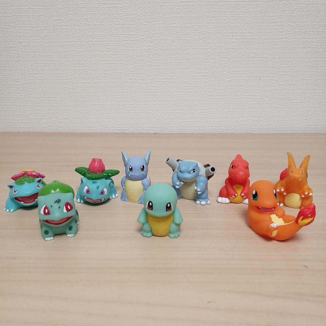 ポケモン ポケモンキッズ 指人形 カメックス リザードン フシギバナ