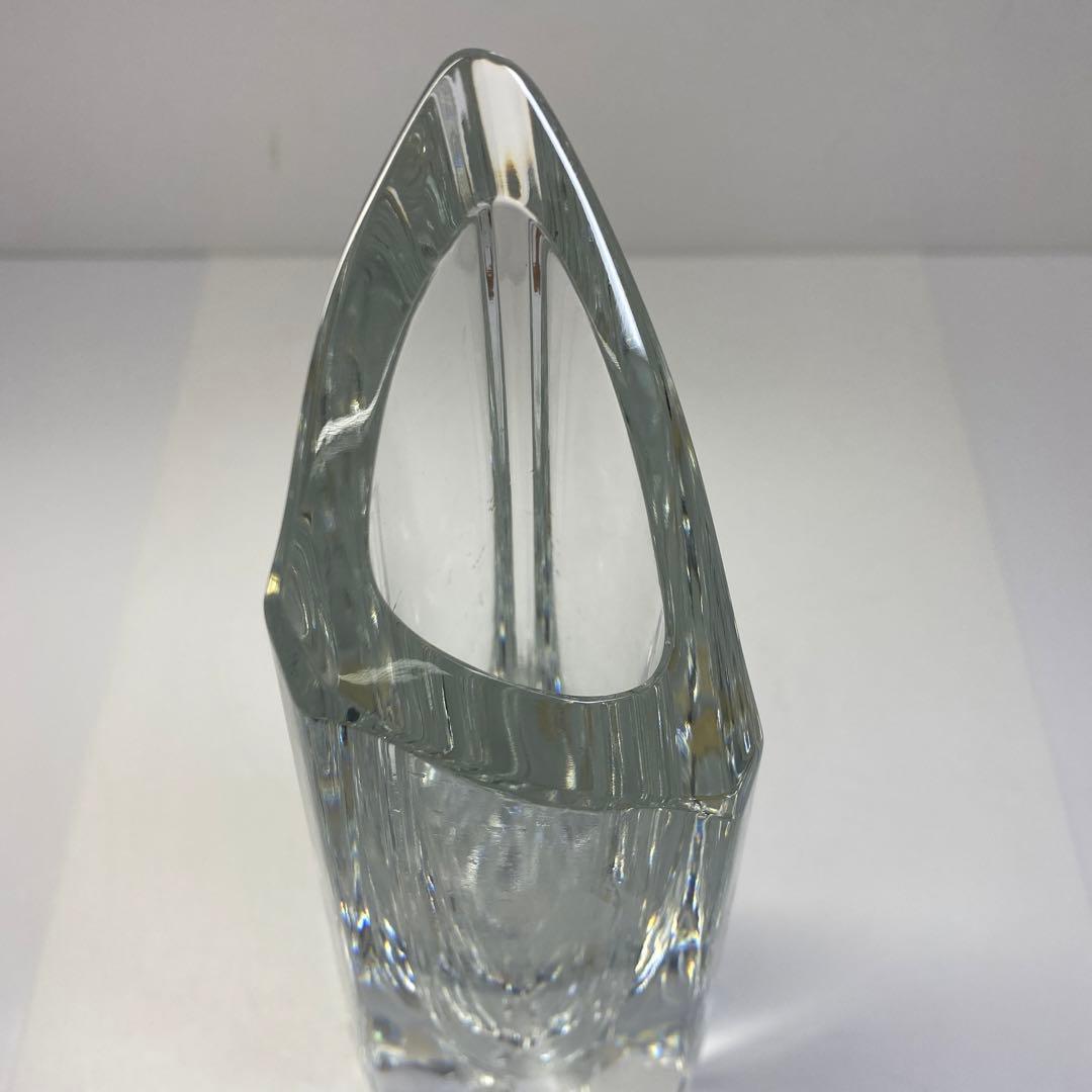 専用 ☆洋3バカラ フラワーベース 高さ32.8㎝ タエサ 東Y6-1120①