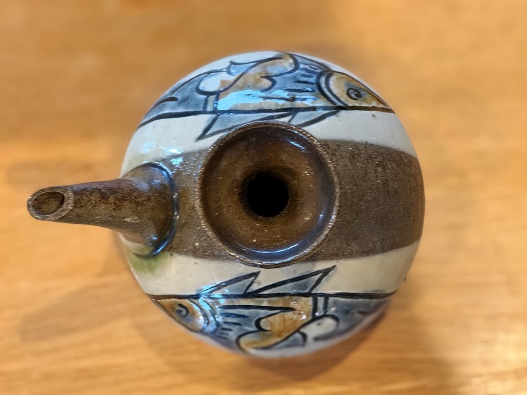 人間国宝　金城次郎　カラカラ　酒器