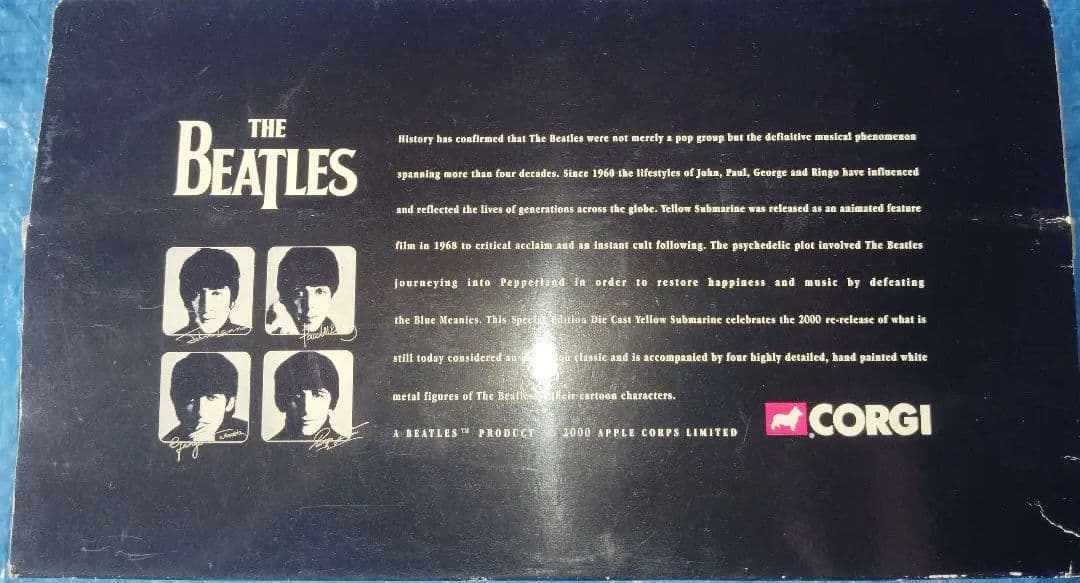 Corgi ビートルズ イエローサブマリン 特別版