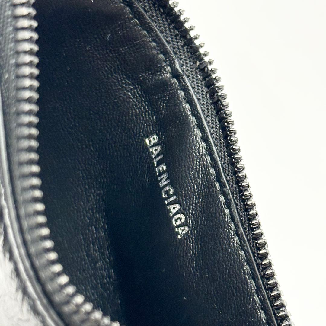 【新品未使用】BALENCIAGA バレンシアガ　フラグメント　財布　レザー