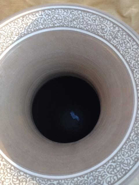 東炎窯　壷　54x20cm