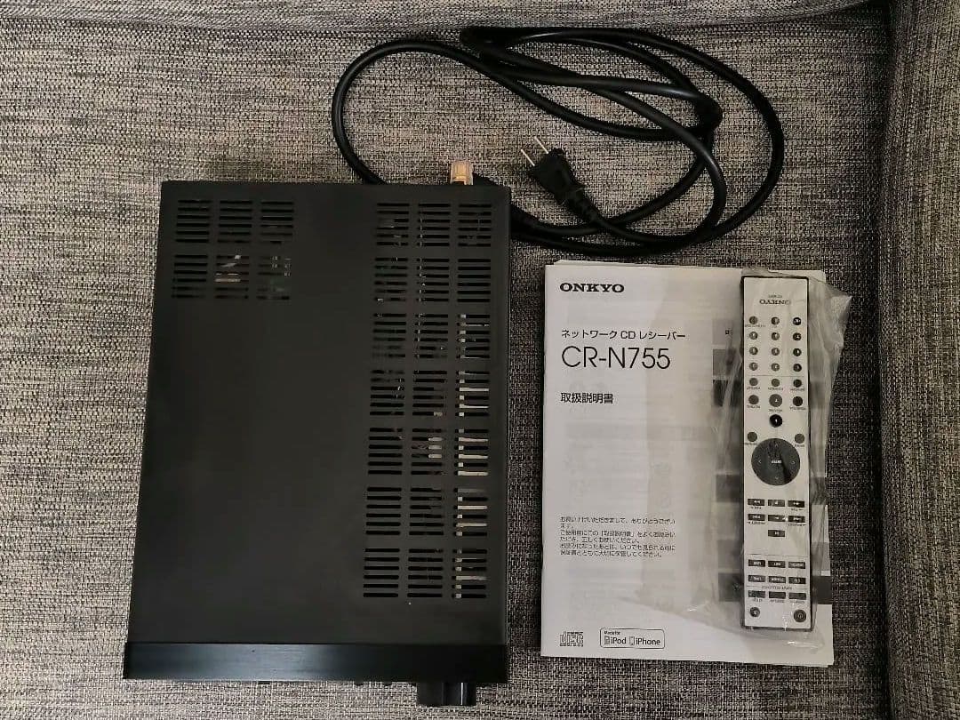 ONKYO CR-N755 パワーアンプ ネットワークCDレシーバー