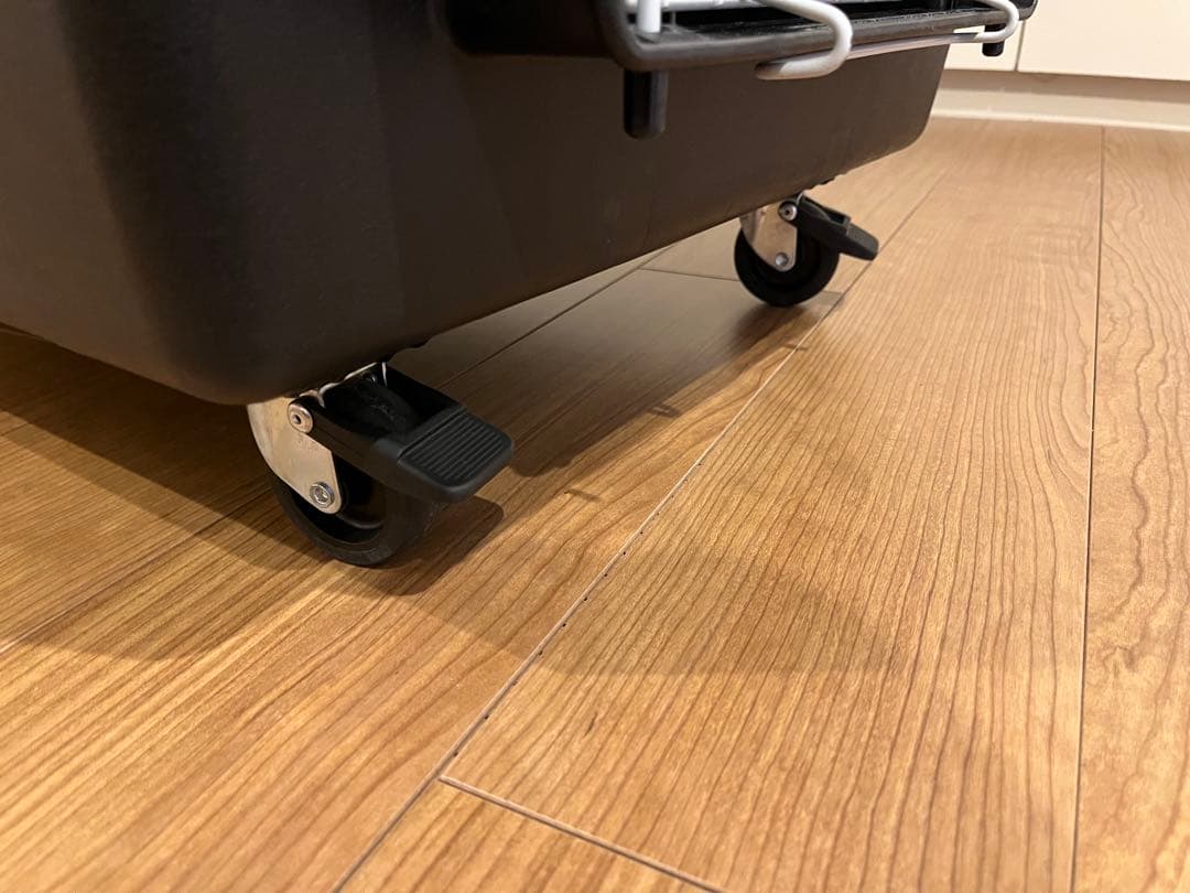 美品】ペットキャリー キャスター付き ゲージ ペットハウス 飛行機