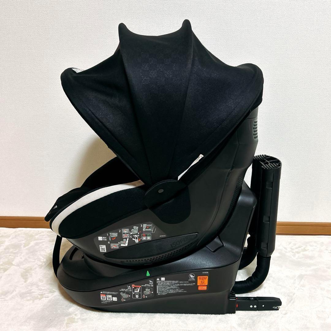 ✨美品✨ エールべべ クルット 3i プレミアム BF840 ISOFIX 黒