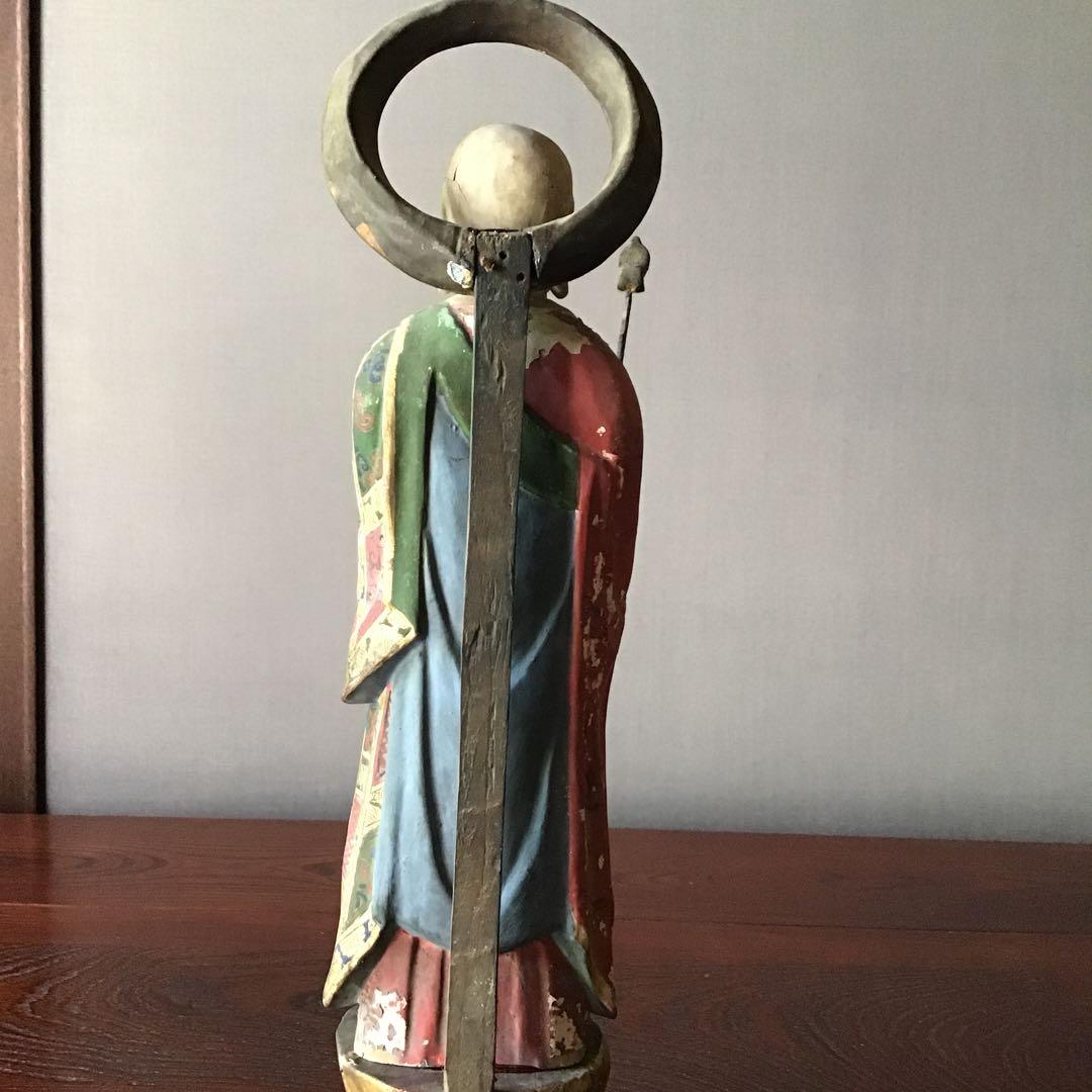 地蔵菩薩立像 室町期 錫杖仏像 宝珠 仏像 63