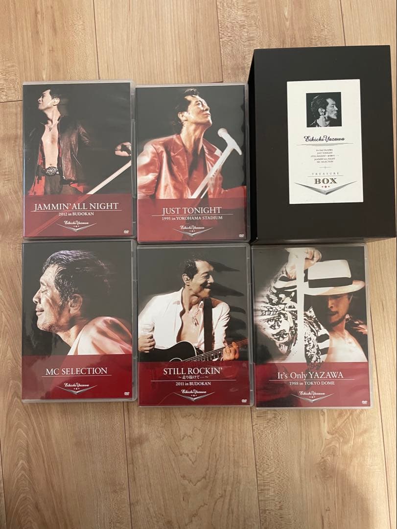 矢沢英吉DVD 5枚セット