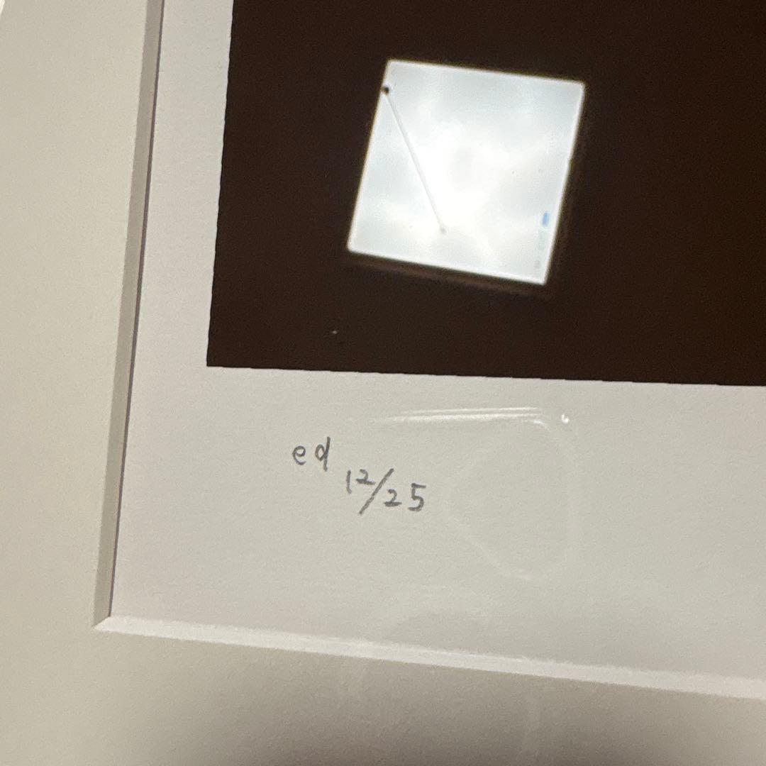 小泉悟(だれかの自画像)シルクスクリーン 額装