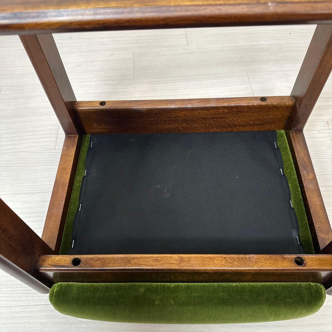 カリモク コロニアル オットマン スツール フットスツール 腰掛け ※i4※