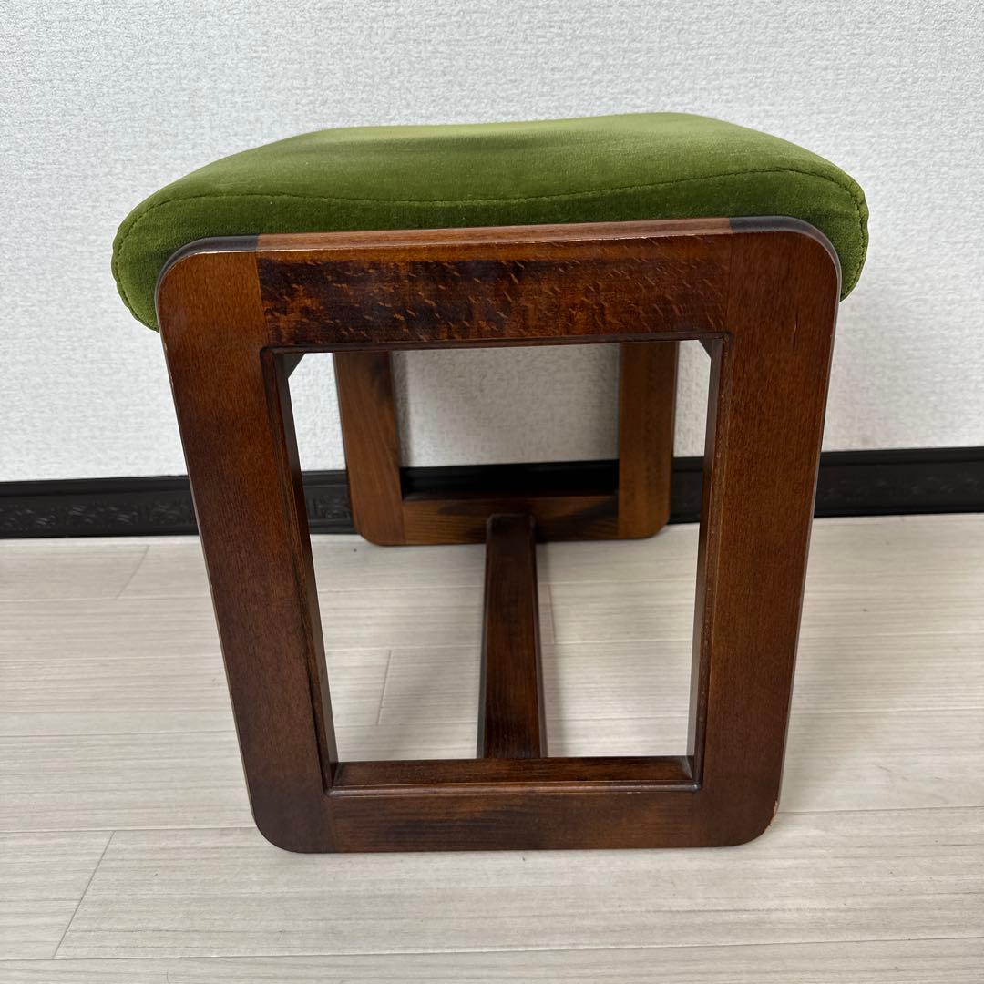 カリモク コロニアル オットマン スツール フットスツール 腰掛け ※i4※