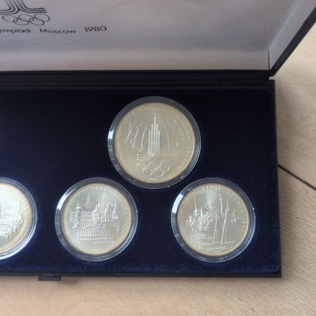 R*a様 モスクワオリンピック 1980年 プルーフ セット 6枚 記念銀貨