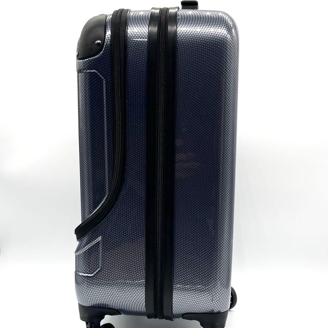 美品】エース プリズム スーツケース 4輪 33L 機内持ち込み可 ネイビー