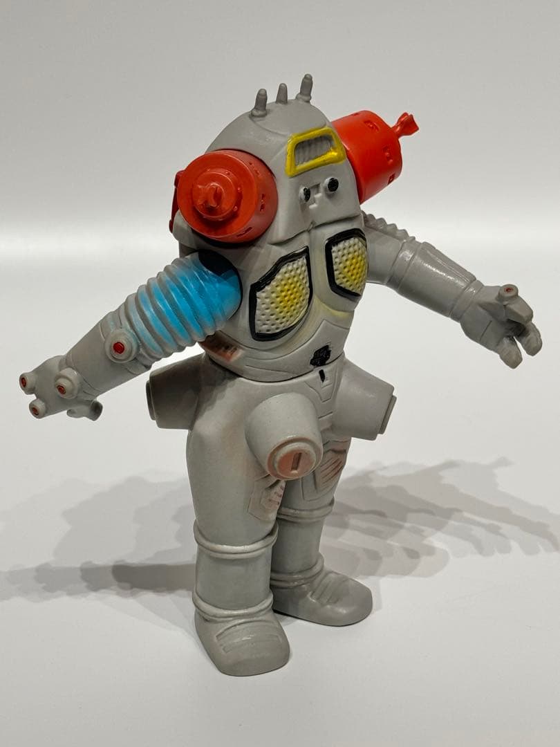 【秘蔵】マルサン　ブルマァク移行期　ソフビ　キングジョー　補修なし　当時物