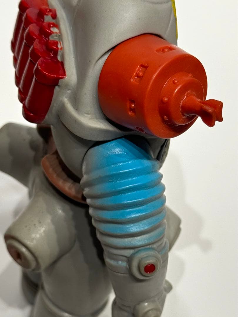 【秘蔵】マルサン　ブルマァク移行期　ソフビ　キングジョー　補修なし　当時物