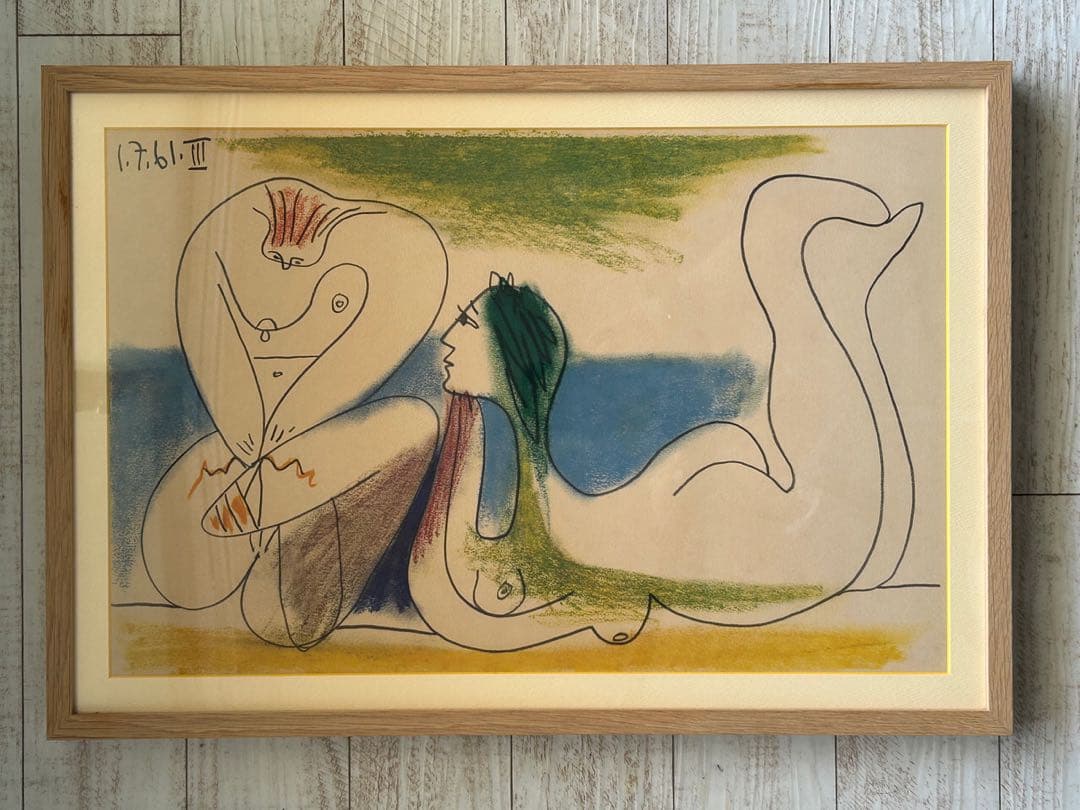 パブロ・ピカソ　Pablo Picasso　リトグラフ artposters_btle164