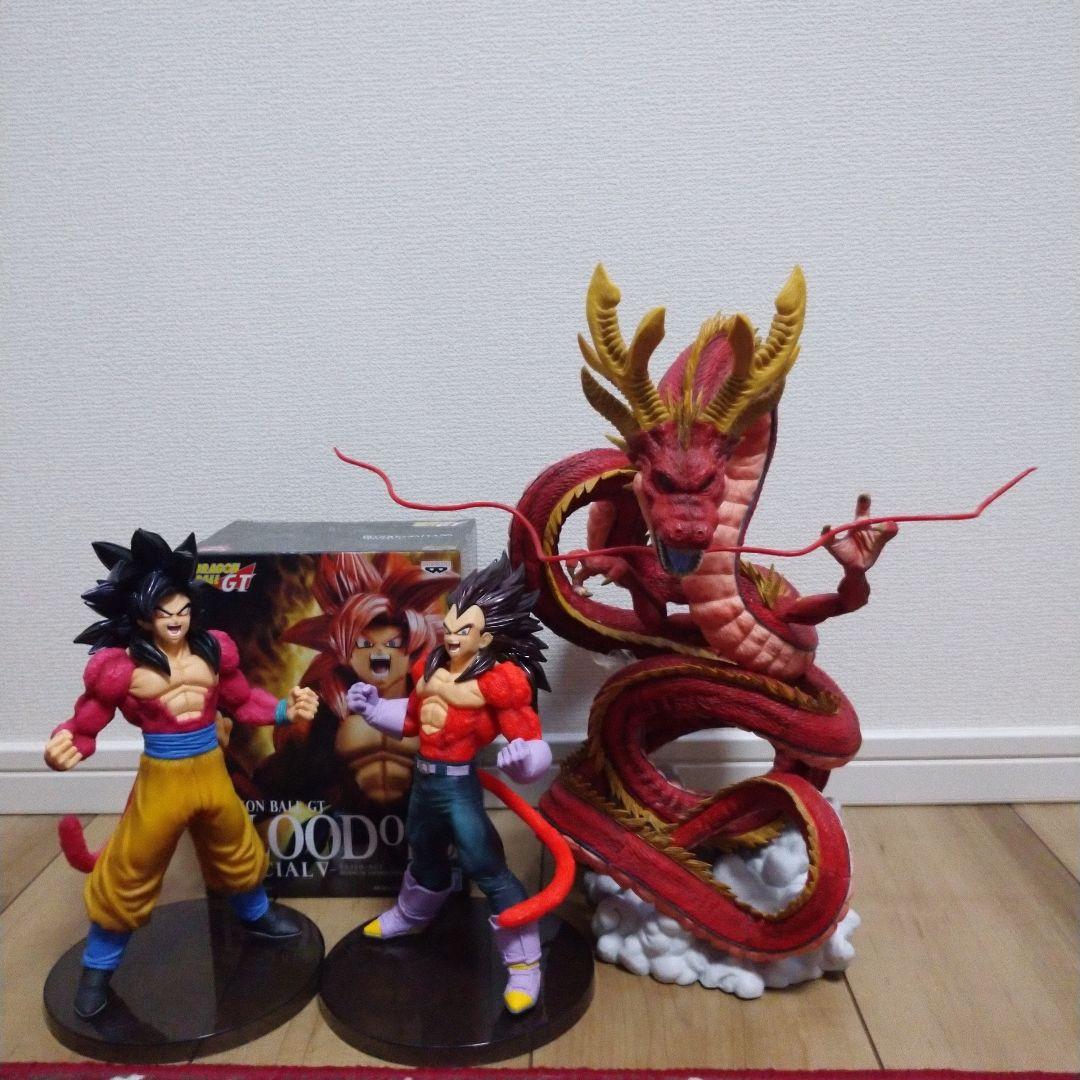 ドラゴンボール 孫悟空 超サイヤ人4 GT 神龍 フィギュア 海外製品