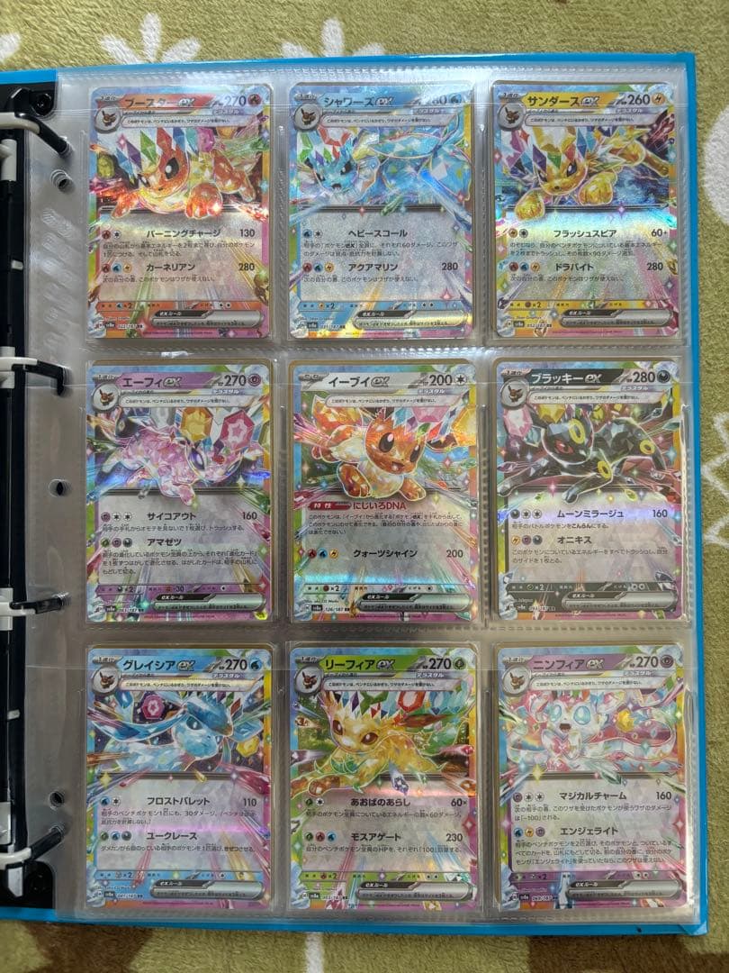 【引退品】ブラッキーex SAR＆マックピカチュウ含む 豪華90枚＋ファイル付