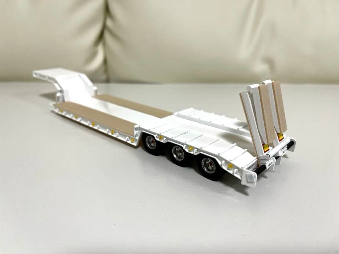 1/50 3軸低床トレーラー自動あゆみ　ケンクラフト プロフィア 用　重機　建機