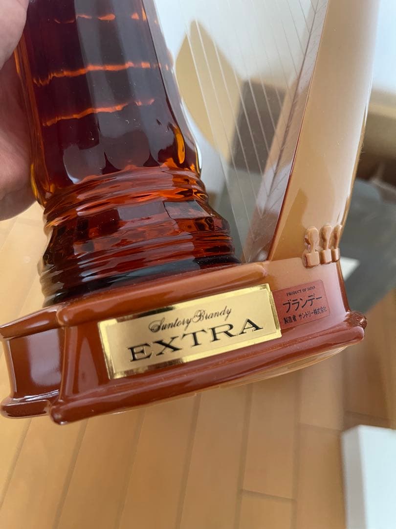 Suntory EXTRA ブランデー ハープ型ボトル - メルカリ