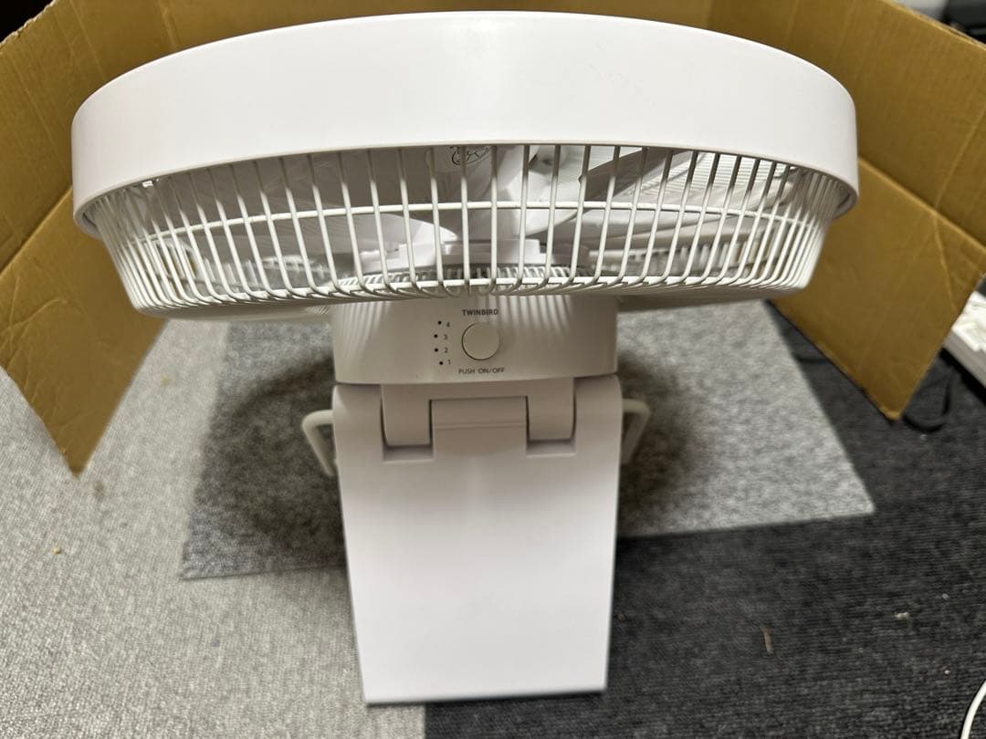 2024年TWINBIRD サーキュレーター KJ-D783 ホワイト