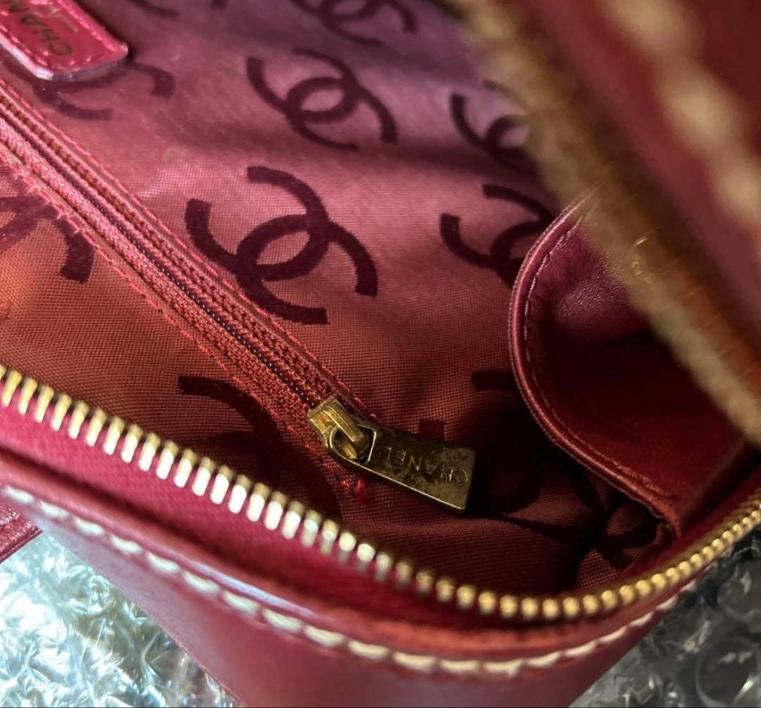 シャネル　ワイルドステッチ　ハンドバック