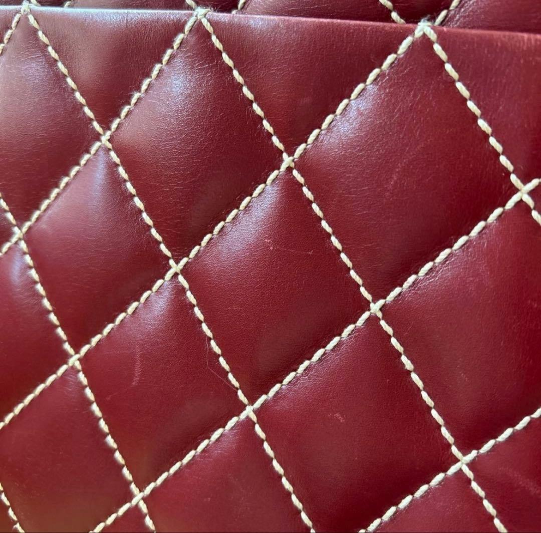 シャネル　ワイルドステッチ　ハンドバック