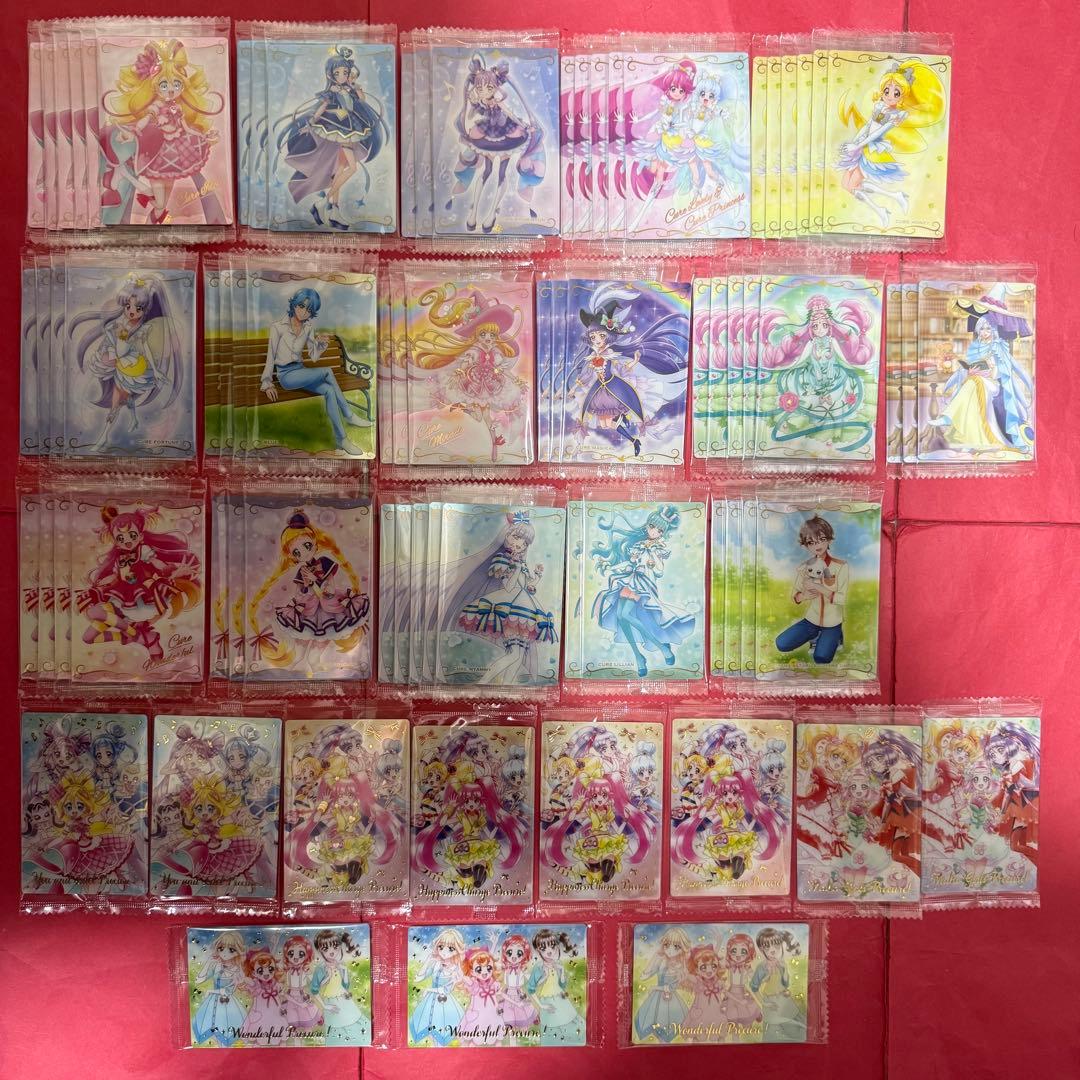 新品 プリキュア ウエハース セット N R SR HR SSR まとめ売り