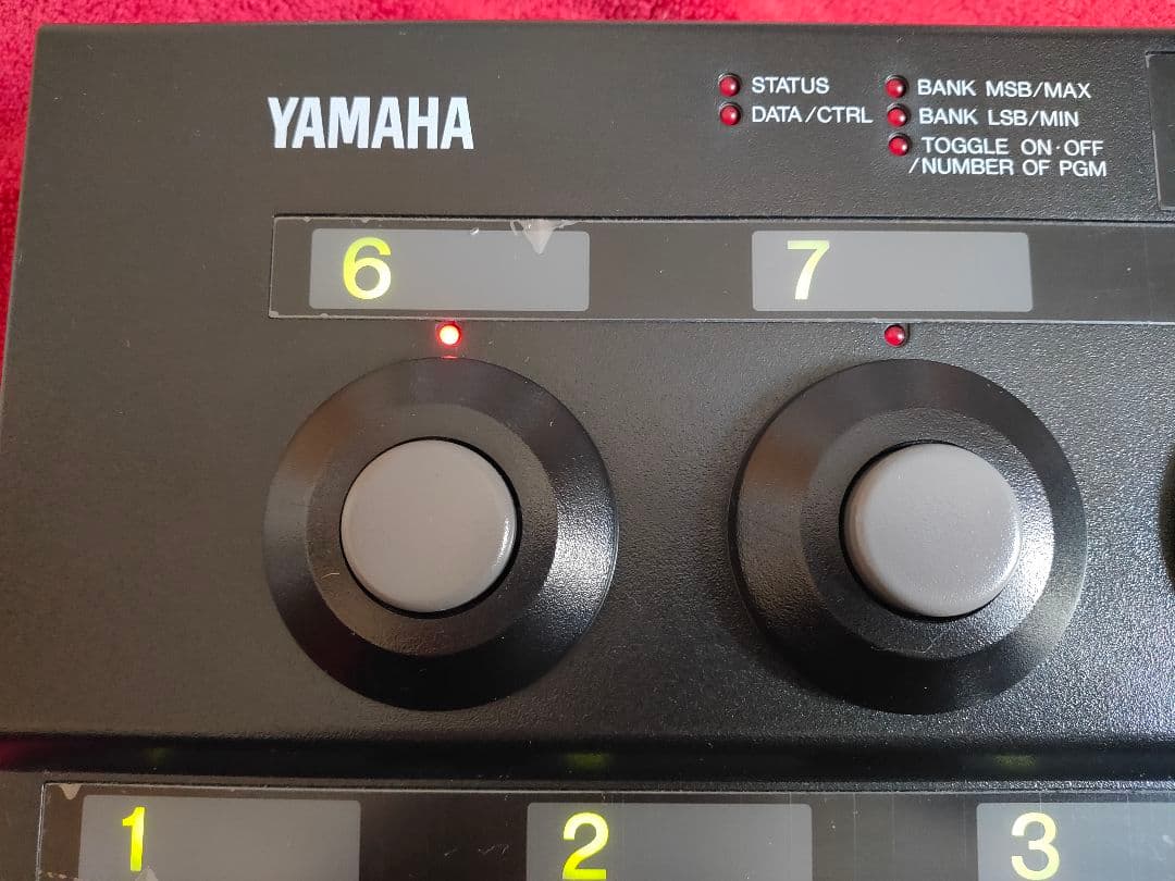 【美品】YAMAHA MFC10 MIDIフットコントローラー ヤマハ