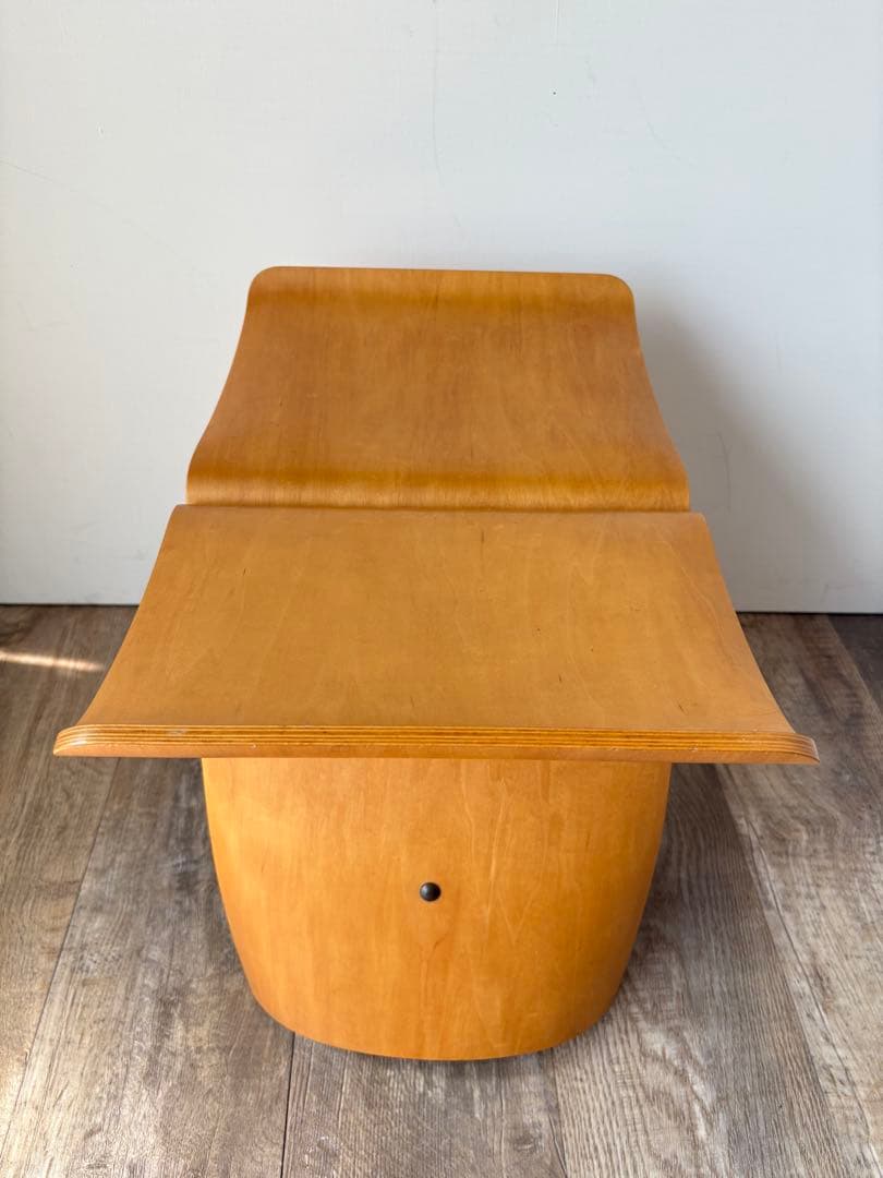 希少　ラージサイズ 天童木工 柳宗理　バタフライスツール　80〜年代ヴィンテージ