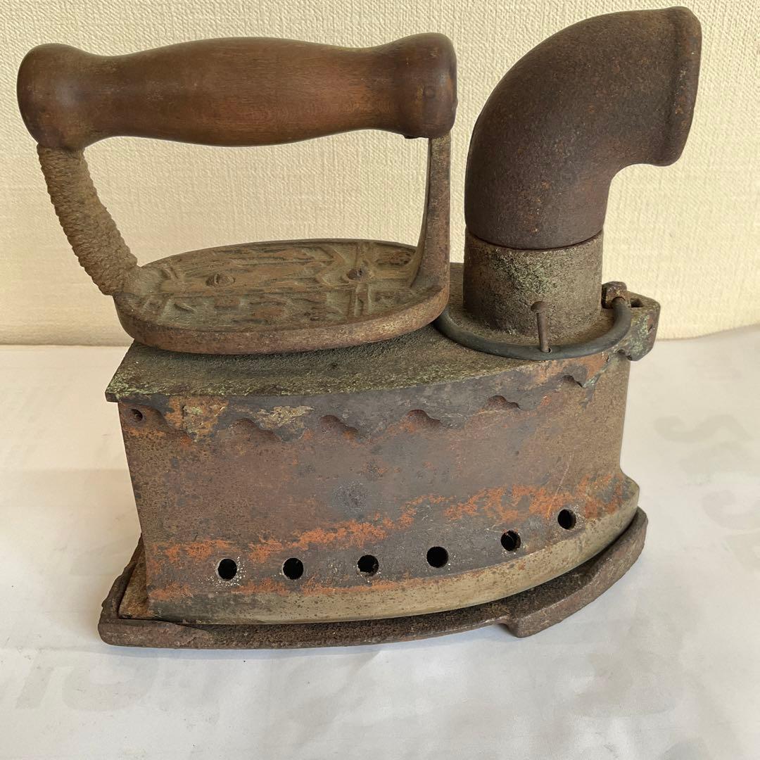 大正ロマン 炭火アイロン 大正時代から昭和初期頃 貴重な資料 優品