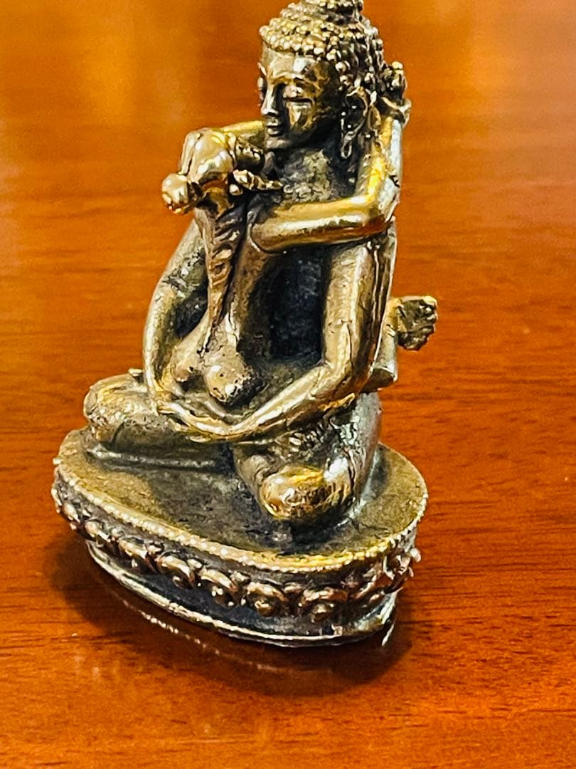 チベット密教 秘仏 シャクティ 歓喜仏 ヤブユム像 仏像 仏陀 釈迦 一点