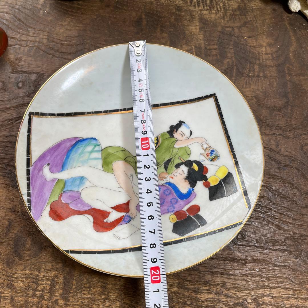 骨董／春画／絵皿／浮世絵／飾り皿 - メルカリ