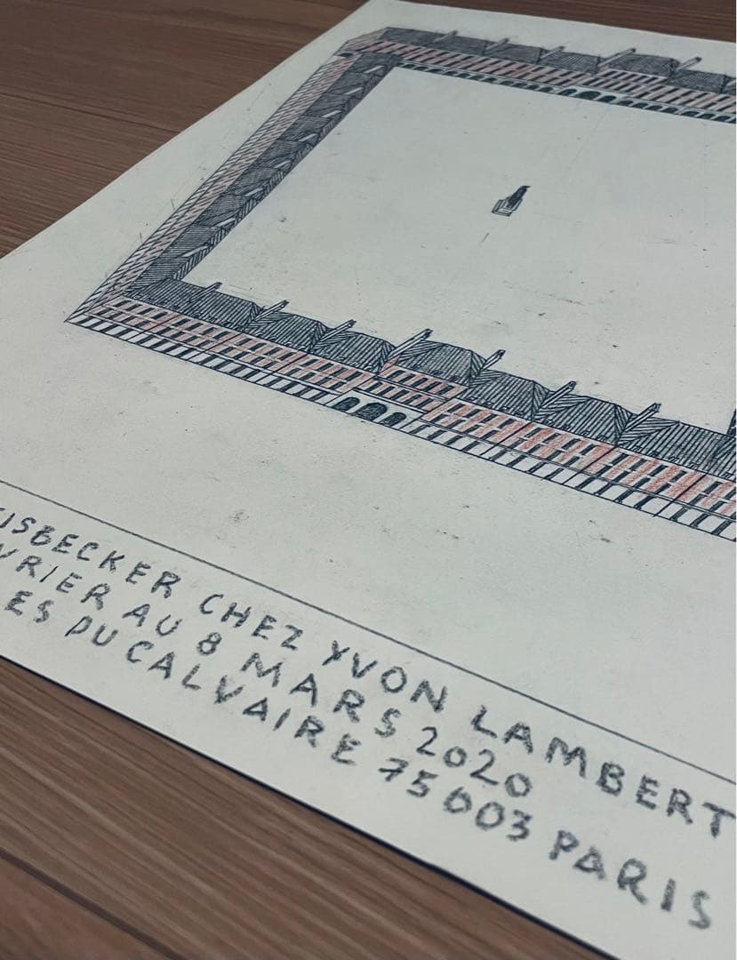 フランス限定】額装付き『フィリップ・ワイズベッカー』展示2020希少