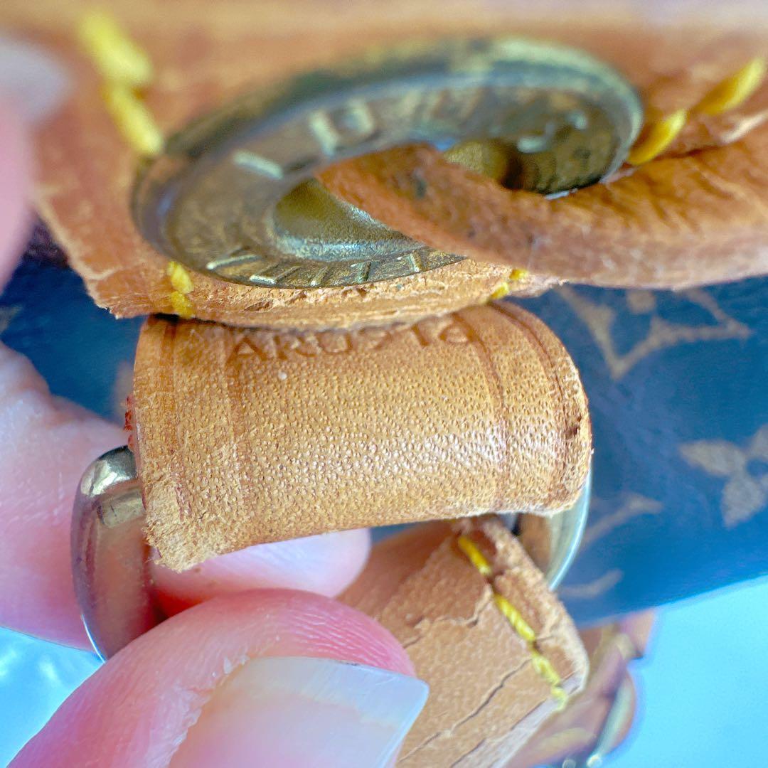 ルイヴィトン　モノグラム　巾着　ショルダーバッグ　プチノエ