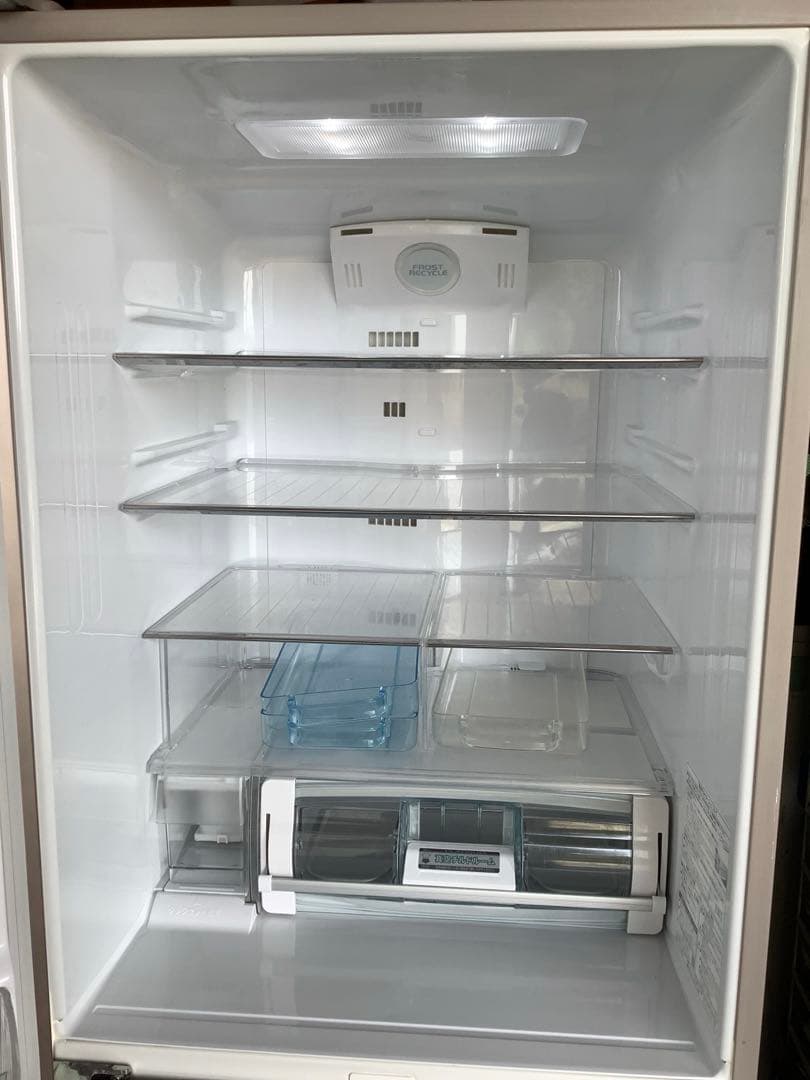 5ドア冷蔵庫 日立 R-S4000GL(XN) 401L 16年製 真空チルド