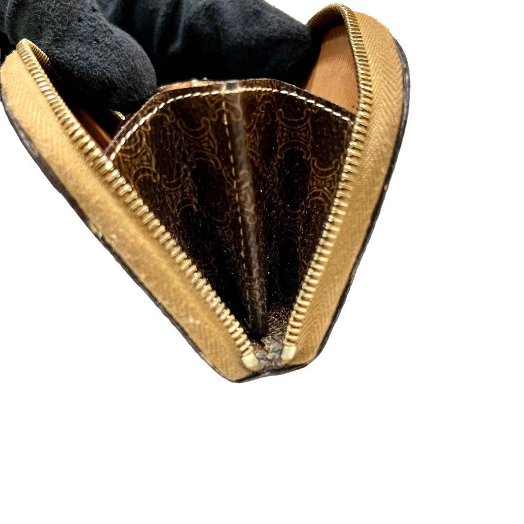 人気　CELINE セリーヌ　マカダム　ケース　小銭入れ　ファスナー